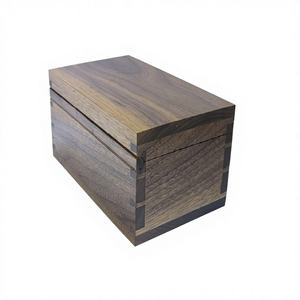 Urne funéraire américaine en acier inoxydable pour cendres humaines, commémoration d'animaux de compagnie, finition bois naturel écologique, 220 pouces cubes - Product Image 6