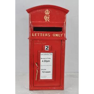 Metal Crafts Handmade <b>Post</b> <b>Box</b> <b>Wall</b> <b>Mount</b> Letters Only With Key Lock Front Accessories Weather Resistance Durable Designs - Product Image 2