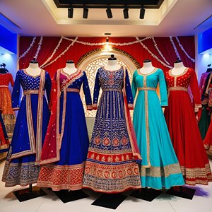 เดรสผ้าฝ้ายและผ้าลินินพร้อมผ้าคาดเอวและเครื่องปักลายสำหรับตลาด JE2017 - Product Image 6