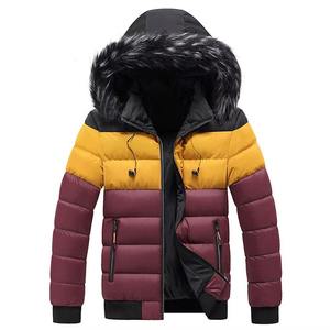 Chaqueta de Invierno para Hombre, Verde, de Viscosa/Poliéster, Acolchada, Ecológica, Resistente al Viento, Transpirable, Semi-Impermeable, Lavada, Talla Grande - Product Image 1