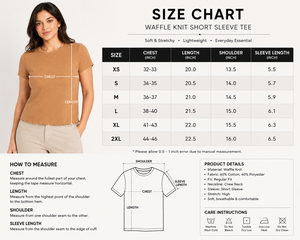 Camiseta de Punto Waffle para Bebé con Logotipo Personalizado |   Top Corto Ajustado de Manga Corta con Estampado de Canalé para Mujer, Estilo Y2K |   Camiseta de Algodón al por Mayor OEM - Product Image 2