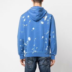 เสื้อฮู้ดดี้ผู้ชายลายโลโก้แบบกำหนดเอง สำหรับฤดูหนาว ระบายอากาศได้ดี ผ้าฟลีซคอตตอน 100% ทรงปกติ คุณภาพดีที่สุด บริการ OEM - Product Image 3