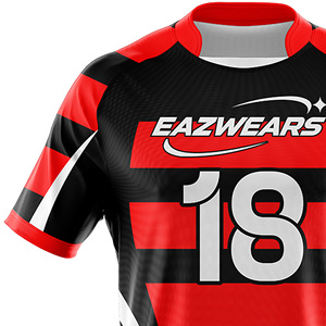 Rugby Uniform Wholesale Custom Sportswear Rugby Jersey Printed Matching <b>Shorts</b> OEM/ODM Service Eco-Friendly Breathable 100% - Product Image 4