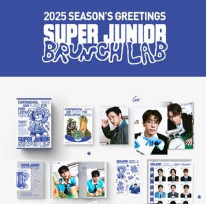 อัลบั้ม SUPER JUNIOR 2025 SEASON'S GREETINGS ฉบับทางการที่ดีที่สุดของวงเคป๊อป ภาษาเกาหลี รหัสสินค้า BW-213 สำหรับทุกวัย วัสดุพลาสติกและกระดาษ - Product Image 2