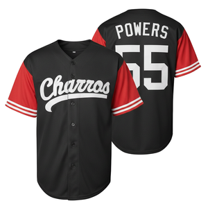 Camiseta de Béisbol Transpirable con Control de Humedad, Cierre Completo con Botones, 100% Poliéster, Corte Automatizado, Mangas Raglán Cortas, Uniformes de Equipo - Product Image 3