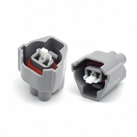 Connecteur de câble électrique étanche IP67 12V pour injecteur de voiture, 2 broches femelles en cuivre et nylon, accessoires Jinhang226B