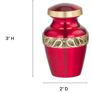 Hot Selling Brass Pet Cremation Urns Funeral Urns <b>For</b> Cat and Dog <b>Ashes</b> Handmade Burial Urns - Product Image 2