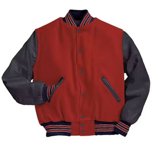 Latest Design Long Sleeve Varsity Baseball Jacket for <b>Men</b> Regular Sleeve Style OEM Service Available - Product Image 4