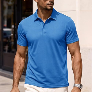 Polo de sport personnalisé pour homme, respirant, anti-transpiration, pour le golf, fabriqué aux États-Unis - Product Image 3