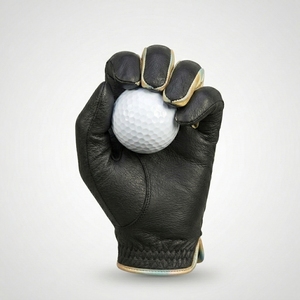 Gant de golf en cuir Cabretta de qualité supérieure pour main gauche, logo personnalisé, prise en main souple, OEM ODM, faible MOQ, fournisseur d'usine - Product Image 4