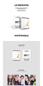 LE SSERAFIM 2ème mini-album [ANTIFRAGILE] (Version Weverse) Musique pop coréenne - Product Image 2