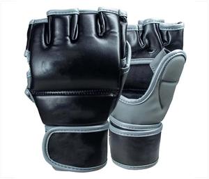 MMA Grappling UFC Fight Gloves Genuine Leather Soft <b>Foam</b> <b>Padding</b> Competition Superior Custom Logo OEM Wholesale High Quality New - Product Image 1