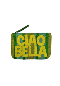 Pochette à monnaie élégante PICKLE MONEY avec broderie perlée faite à la main et design tendance pour un look luxueux et à la mode - Product Image 2