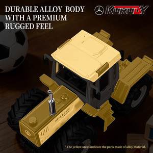 SJY-6615H, el Más Reciente Tractor Agrícola a Escala 1/24 de 2.4GHz con Licencia Oficial de Benz, 10 Canales, Control Remoto, Listo para Usar, Camión de Granja, Regalo para Niños - Product Image 4