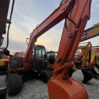 Offre Spéciale : Excavatrice sur Chenilles Hitachi ZX80 8t d'Occasion avec Système d'Économie de Carburant en Mode Éco et Inspection Vidéo en Direct Gratuite – Stock Disponible