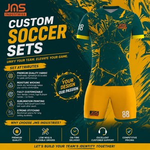 Uniformes de Fútbol Personalizados, Ropa Deportiva Ligera, Transpirable y que Absorbe la Humedad - Product Image 1