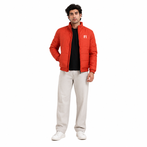 Custom Men's Quilted Insulated Men's <b>Jackets</b> Lightweight <b>Zip</b> <b>Up</b> Winter Outerwear Wholesale Warm Casual Padded Coat Manufacturer - Product Image 1