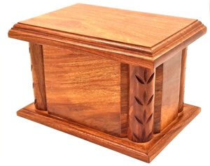 Urne en bois de vente chaude, urnes professionnelles en bois de qualité supérieure pour adultes-urnes-crémation par AYANAS AC 5453. - Product Image 2