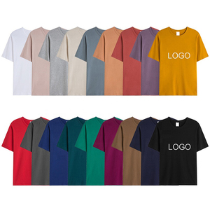 T-shirts unisexes surdimensionnés en jersey polyester/coton de haute qualité, personnalisables, vierges, écologiques et respirants – Vente en gros - Product Image 2