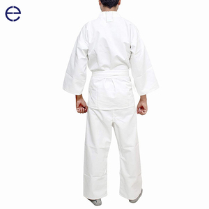 Ensembles d'uniformes de BJJ en gros – Kimono Gi en polyester/coton non blanchi, couleur et logo personnalisés, vêtements d'arts martiaux unisexes pour adultes - Product Image 4