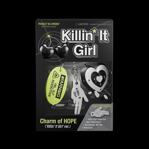 Colgantes de aleación y piedra de moda 'Killin' It Girl' de J-Hope, dijes de esmalte con números a la moda de Charm of HOPE - Product Image 2