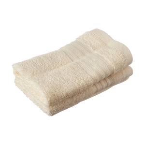 Serviette en coton 100% écologique, couleur unie, personnalisable, très absorbante, prix abordable, service OEM, usine de serviettes, best-seller - Product Image 1