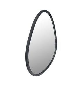 Irregular Shape Wall Mirror Black <b>Frame</b> Glass Minimalist Decorative Mirror 4.0 Mm Thickness - Product Image 6