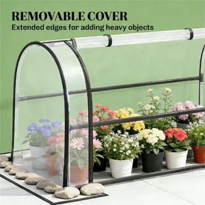 Fioriera rialzata nera per giardino, vasi e fioriere, cassetta per la semina - Product Image 3