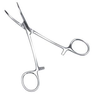 คีมห้ามเลือดเคลลี่แบบโค้ง รุ่นพรีเมียม คุณภาพสูง ทนทาน ปี 2026 ผลิตจากสแตนเลสสตีล พร้อมระบบล็อค  เป็นเครื่องมือผ่าตัดที่สำคัญ - Product Image 1