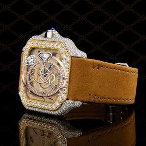 Luxury VVS Moissanite <b>Diamond</b> <b>Watch</b> Men Full Iced Out Stainless Steel Bracelet <b>Watch</b> - Product Image 3