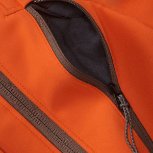 High Quality Unisex Casual Fleece Windbreaker Safari <b>Jacket</b> Zipper Patchwork <b>Waterproof</b> Breathable Print Customized Logo Design - Product Image 4