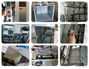 Monte-charge de cuisine en profilé aluminium sur mesure 100 kg pour <span class=keywords><strong>restaurant</strong></span>, hôtel, usine - Prix usine CE - Product Image 5