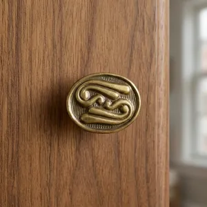 Ak Brass Emboss Handmade <b>Antique</b> Cabinet Knob for Furniture/Bedroom/Kitchen - Product Image 6