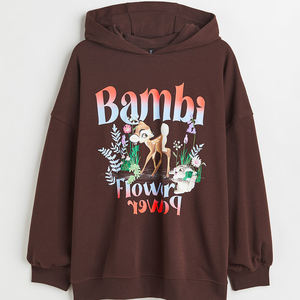 Sweat-shirt à capuche unisexe 100% coton, vêtements en molleton, vêtements oversize, impression de logo personnalisé, sweats à capuche pour femmes - Product Image 5