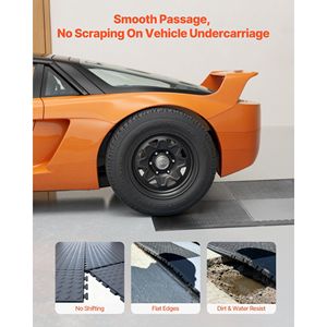 Kit di Transizione per Pavimenti da Garage Maschili, 12 Bordi e 4 Angoli, in PVC Robusto, Modulare a Incastro, per Pavimentazione Ingegnerizzata - Product Image 2