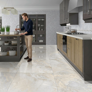 Carreaux de sol en porcelaine mate Vaagli Metallic Glaze 600x600mm, 8mm, finition aspect pierre rustique, design céramique, garantie 3 ans - Product Image 1