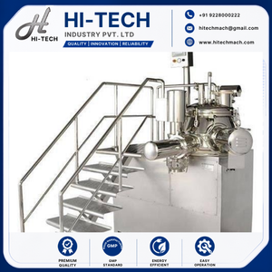 Granulateur-mélangeur rapide en acier inoxydable avec système de mélange à haute vitesse et de granulation humide - Product Image 3