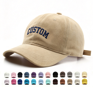 Gorra de Béisbol Bordada Personalizada de 6 Paneles, Unisex, Ajustable, de Algodón, Estilo Casual, con Logotipo en la Parte Delantera, para Adultos - Product Image 1