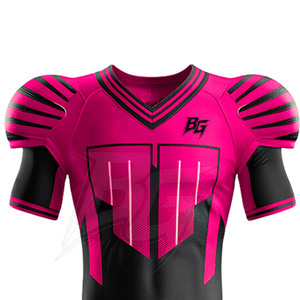 Nuevo Uniforme de Fútbol Americano Elegante con Tela Transpirable, Colores y Diseños Personalizados para la Identidad del Equipo y un Rendimiento Premium - Product Image 4