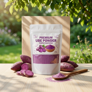 แป้งมันม่วงธรรมชาติพรีเมียม สำหรับไส้เค้กและทำขนม 1 กก. - Product Image 3