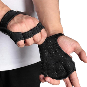 CrossFit Workout Gloves <b>Half</b> Finger Anti <b>Slip</b> Weight Lifting Gym Training Breathable Palm Protection Polyester Fitness - Product Image 2