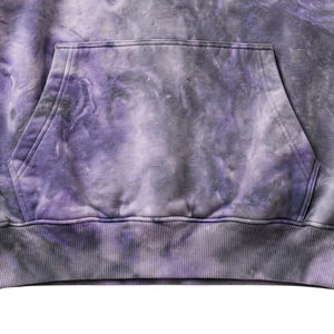 Sweat à capuche pour homme violet et gris avec poche kangourou, cordon de serrage, motif graphique, streetwear, mode décontractée, vente en gros - Product Image 6