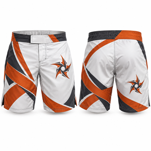 Pantalones Cortos de MMA para Torneo, Ropa de Competición, Corte Regular, Agilidad, Producción ODM Personalizada, para Lucha en Jaula, Cintura Resistente, Modernos - Product Image 2