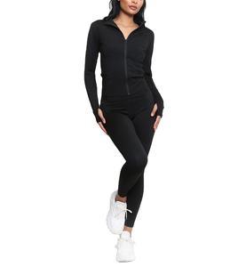 ชุดวอร์มสองชิ้นสีล้วนมีฮู้ดและกางเกงขาสั้นชุดกีฬาผ้าฝ้าย100% สไตล์สตรีทแบบระบายอากาศได้ดีสำหรับฤดูใบไม้ผลิ/ฤดูร้อน - Product Image 5