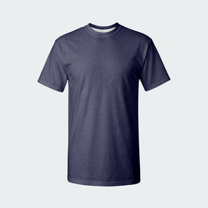 Men's <b>Black</b> Short Sleeve O-Neck <b>T</b>-<b>Shirt</b> <b>Plain</b> Solid Blank Casual Crew Neck Regular Fit Tee - Product Image 3