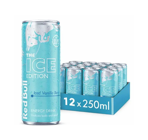 Venta al por Mayor de Red Bull Iced Vanilla Berry Edición Invernal, Latas de 24x250ml, Tamaño Equivalente a 12 Oz (355ml), Disponible Bajo Pedido - Product Image 2