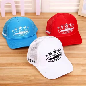 Wholesale 5-Panel 3D Embroidered Character Hip Hop Truck <b>Baseball</b> <b>Cap</b> Outdoor Common Denim Fabric Summer Trendy Sun Protection - Product Image 5