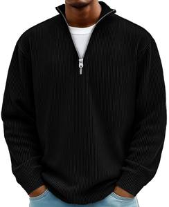 Autumn American Streetwear Brand High Street Hooded Fleece Sweatshirt Loose Zipper <b>Cardigan</b> Men Solid 100% 3D Embroidery new - Product Image 6