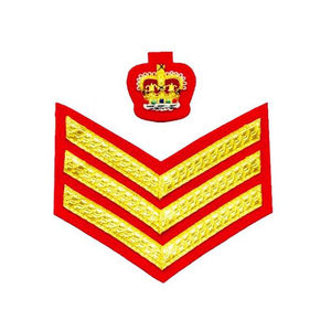 Insignia de Chevron de Alta Calidad para Uniformes, Parches y Emblemas Bordados Decorativos para Atuendos Formales, Servicio OEM - Product Image 6