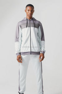 Hot <b>Sale</b> Custom New Arrival Track Suit Soccer Men Tracksuits Logo Tech Fleece Zip Plain Jogging Men Tracksuit Men Hoodies - Product Image 4